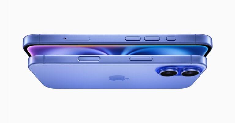iphone 16 violeta en horizontal