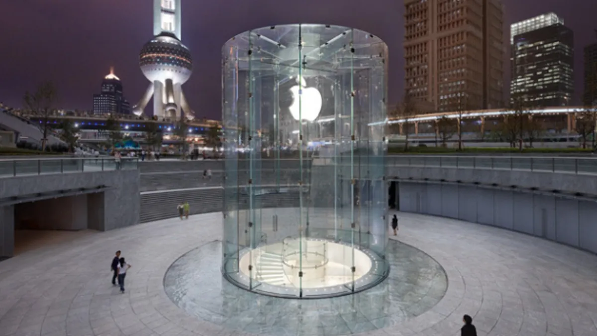 apple curved shanghai